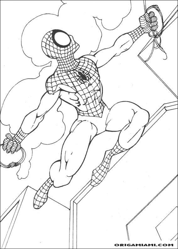 SpiderMan coloring page (49)