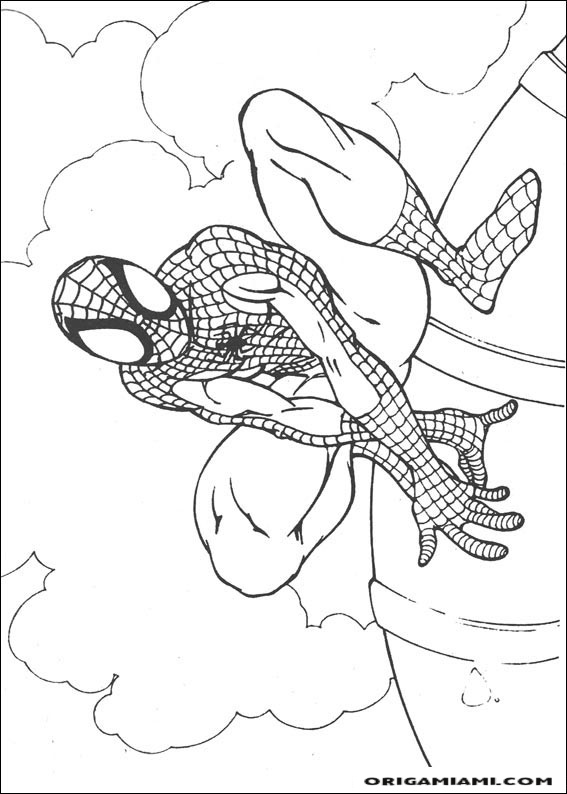 SpiderMan coloring page (53)