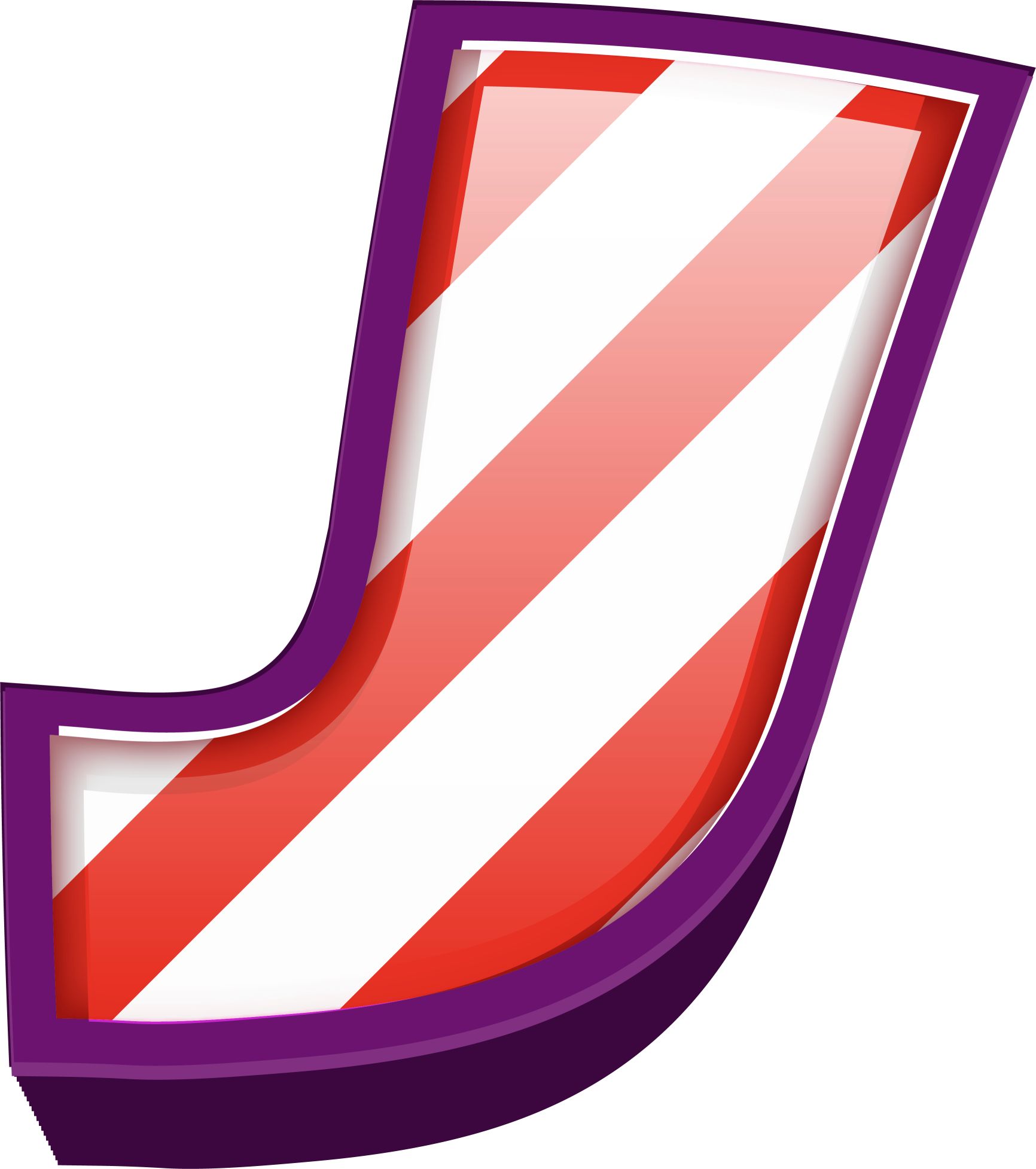 Striped Letters (10)