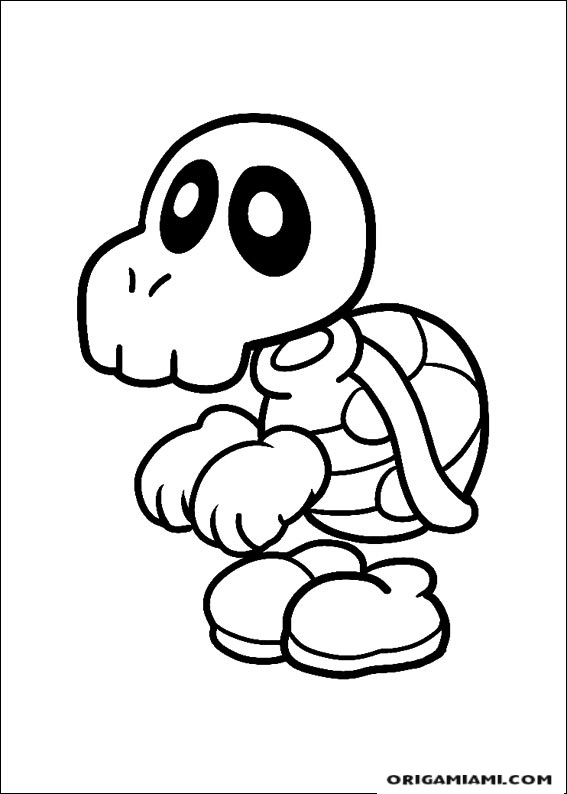 Super Mario coloring page (3)