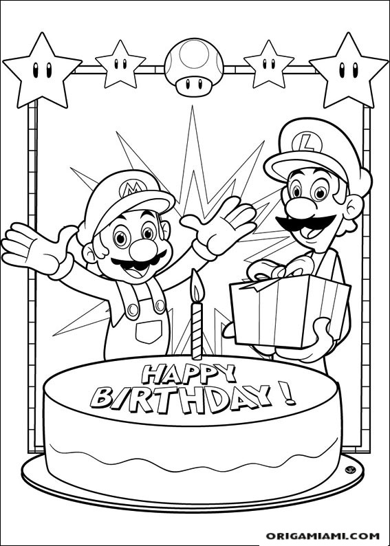 Super Mario coloring page (4)