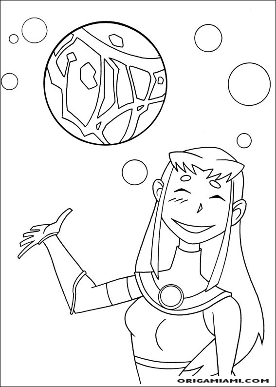 Teen Titans coloring page (1)