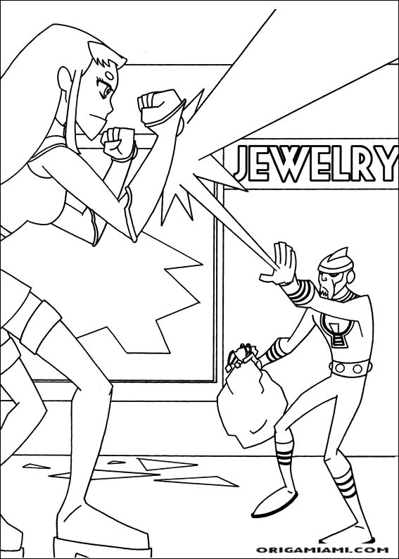 Teen Titans coloring page (14)