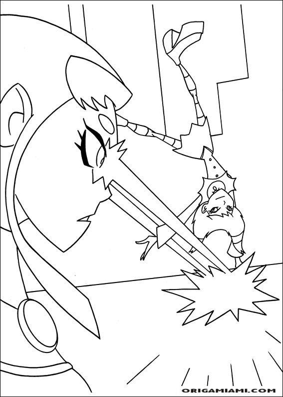 Teen Titans coloring page (17)