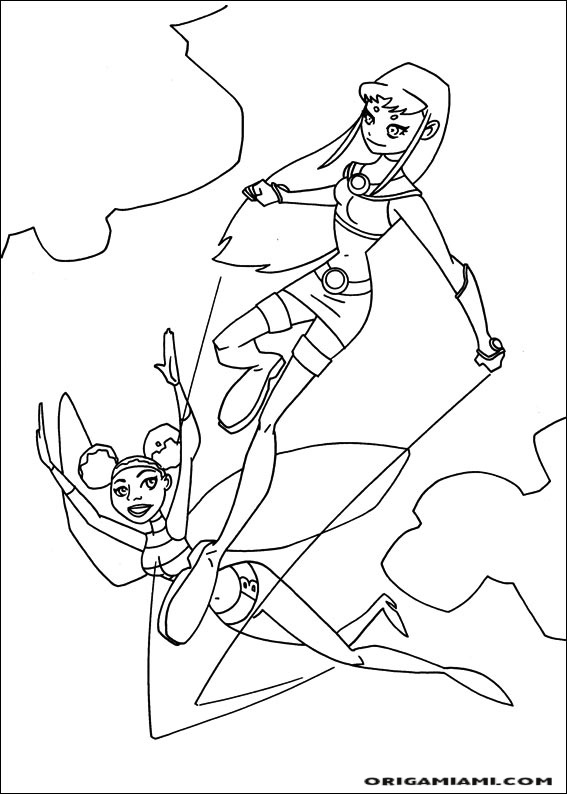 Teen Titans coloring page (18)