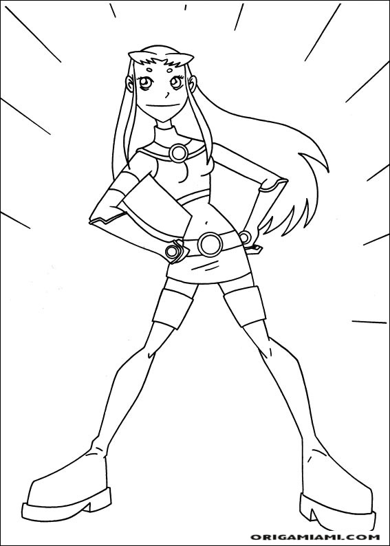 Teen Titans coloring page (19)