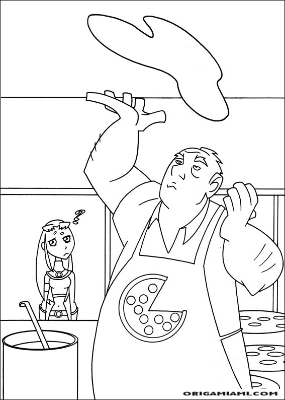 Teen Titans coloring page (21)