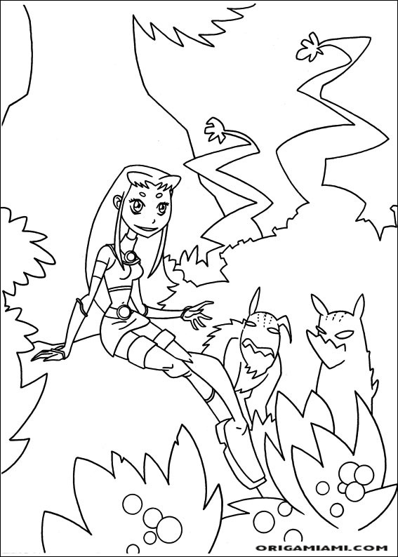 Teen Titans coloring page (22)