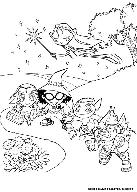 Teen Titans coloring page (24)