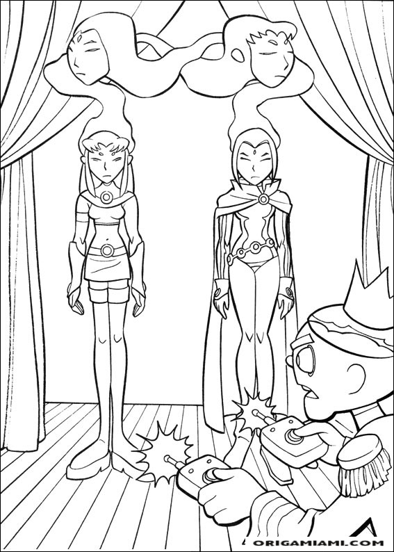 Teen Titans coloring page (25)