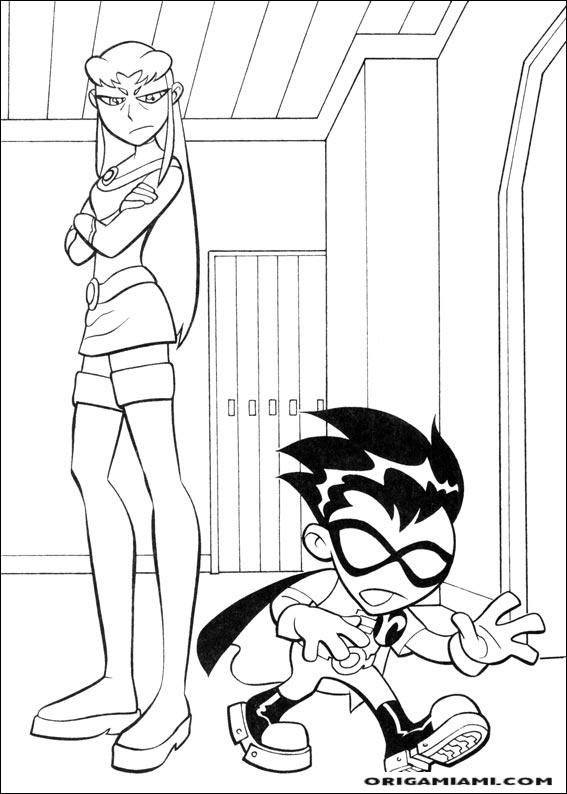 Teen Titans coloring page (26)