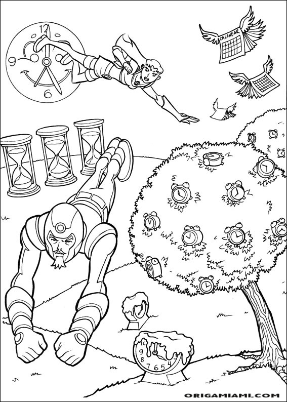 Teen Titans coloring page (27)