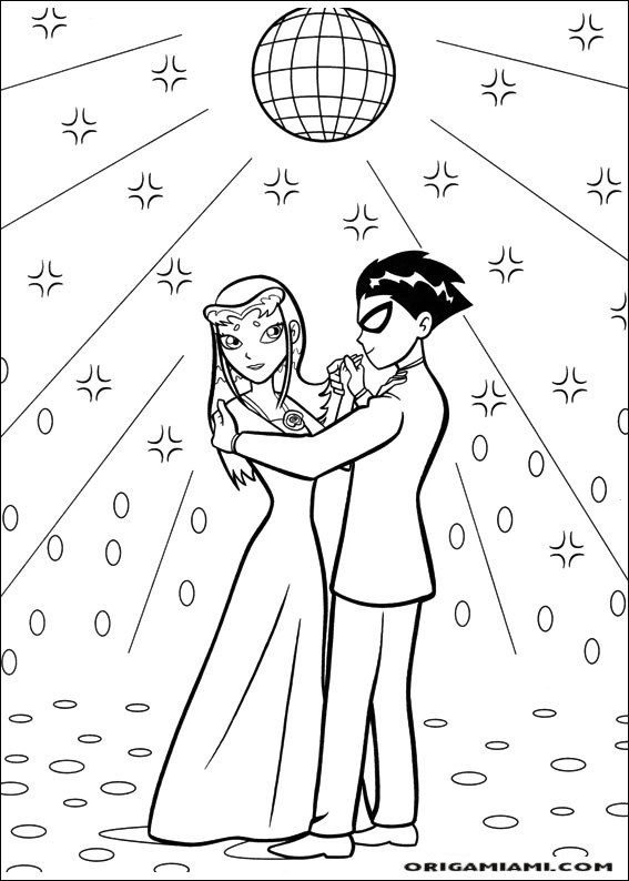 Teen Titans coloring page (31)