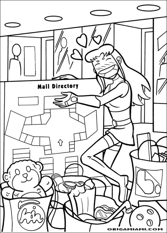 Teen Titans coloring page (32)