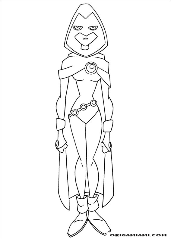 Teen Titans coloring page (5)