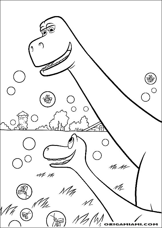 The Good Dinosaur coloring page (10)