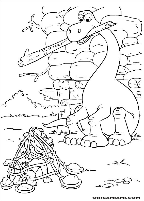 The Good Dinosaur coloring page (11)