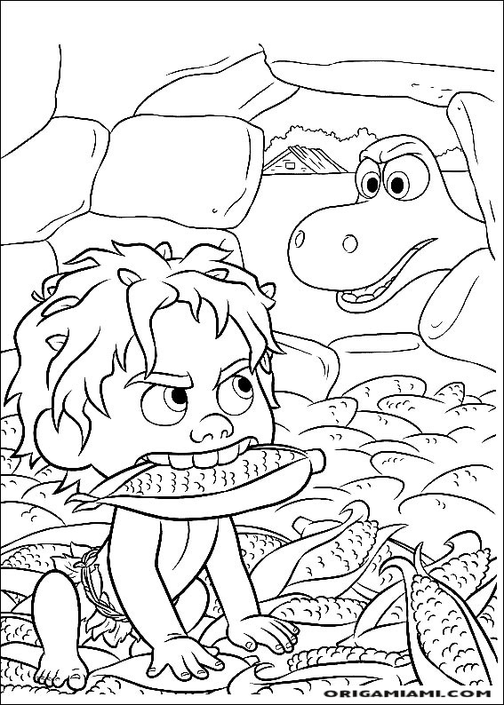 The Good Dinosaur coloring page (13)