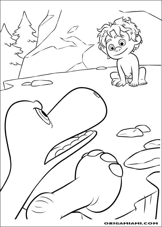 The Good Dinosaur coloring page (16)