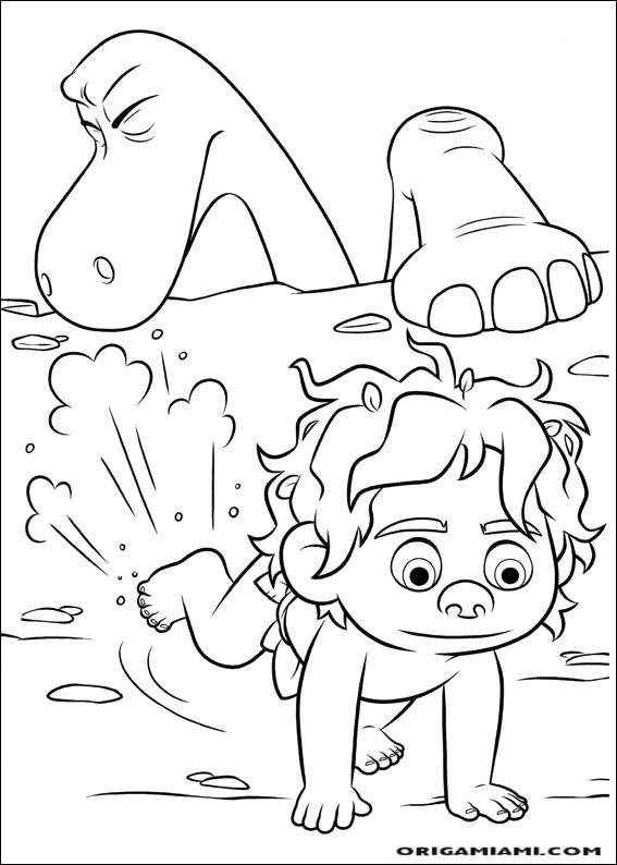 The Good Dinosaur coloring page (17)