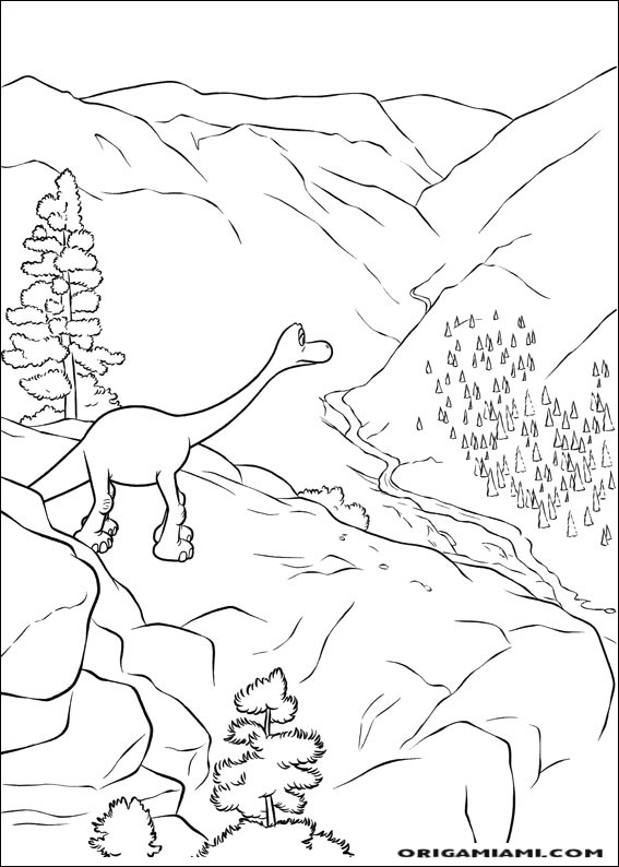 The Good Dinosaur coloring page (18)