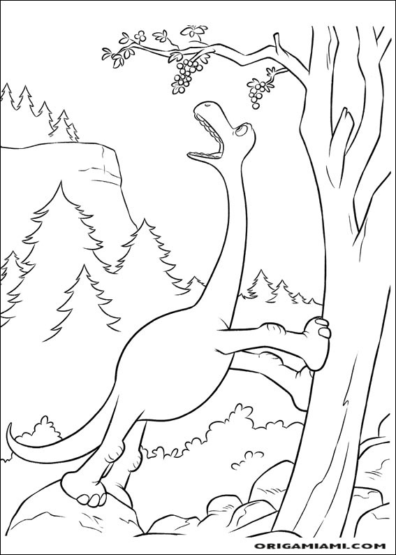 The Good Dinosaur coloring page (19)