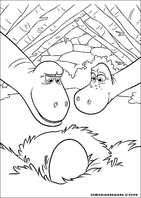 The Good Dinosaur coloring page (2)