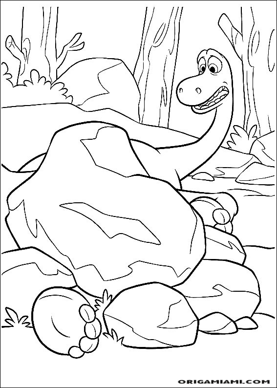 The Good Dinosaur coloring page (20)