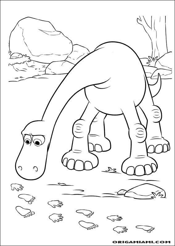 The Good Dinosaur coloring page (21)