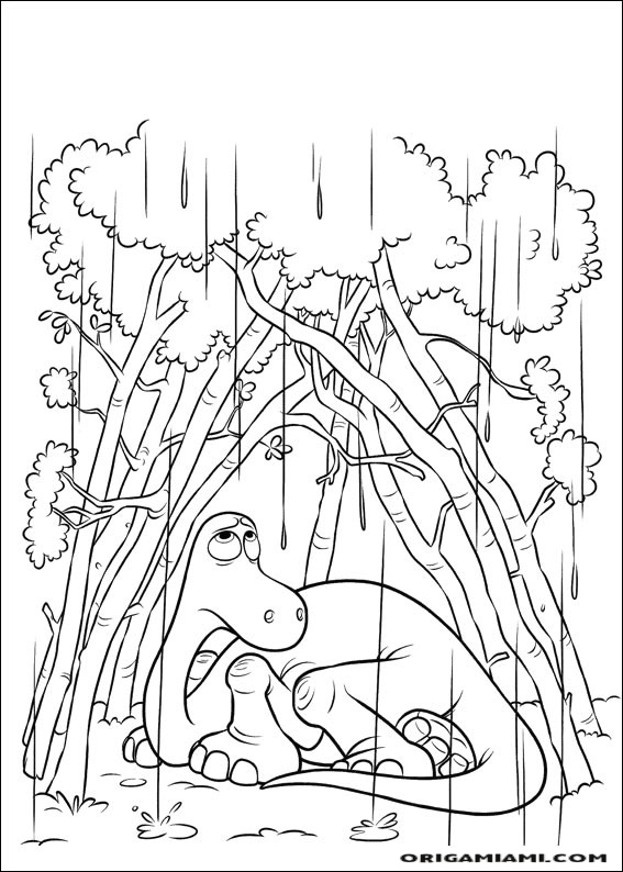 The Good Dinosaur coloring page (22)