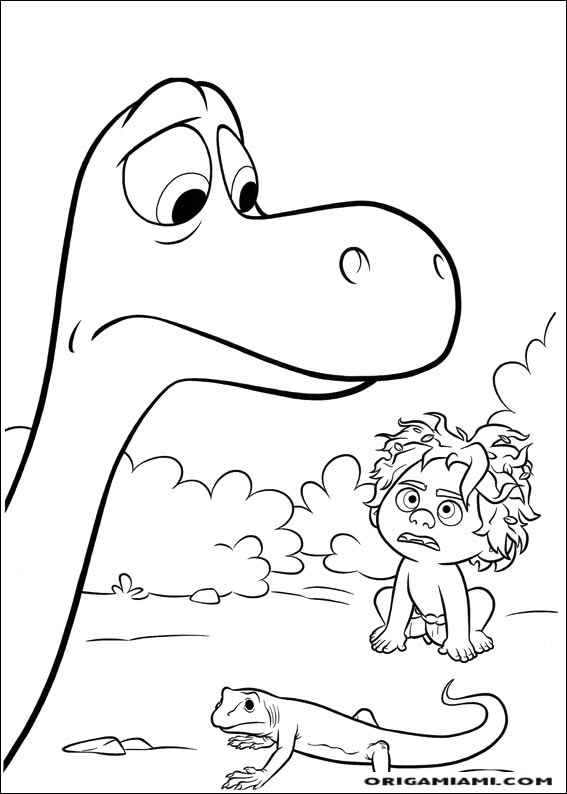 The Good Dinosaur coloring page (23)