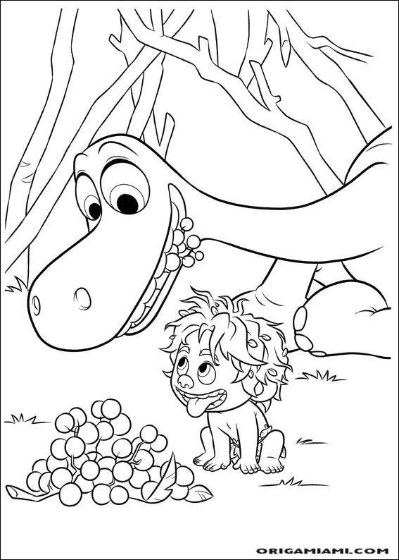 The Good Dinosaur coloring page (24)