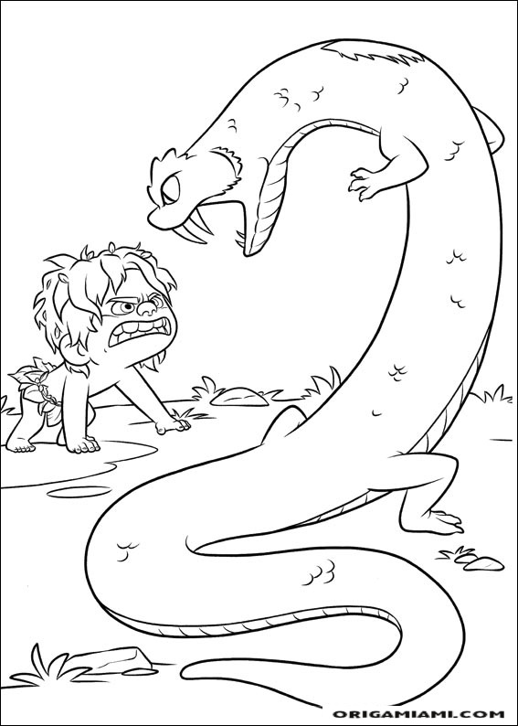 The Good Dinosaur coloring page (26)