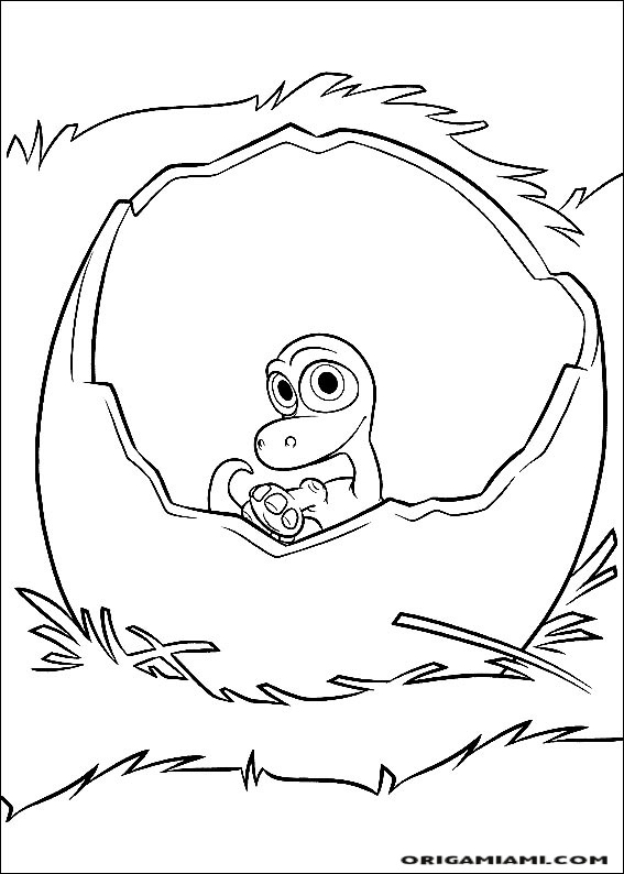 The Good Dinosaur coloring page (3)