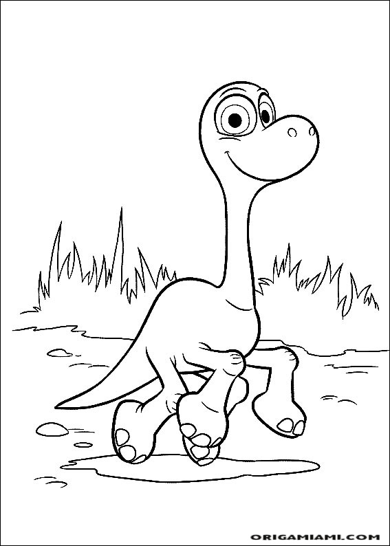 The Good Dinosaur coloring page (5)