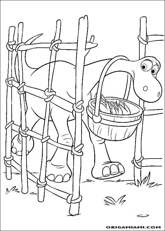 The Good Dinosaur coloring page (6)