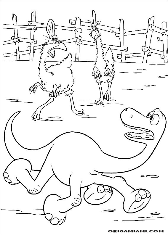 The Good Dinosaur coloring page (7)