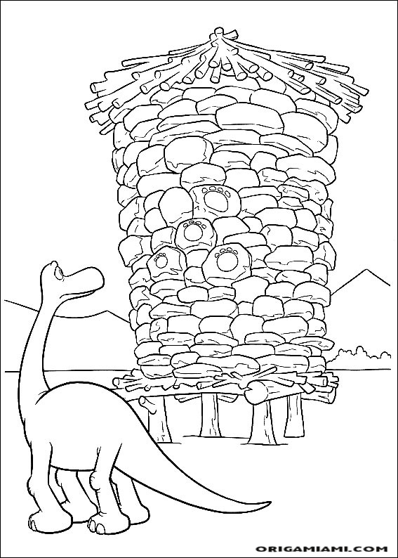 The Good Dinosaur coloring page (8)