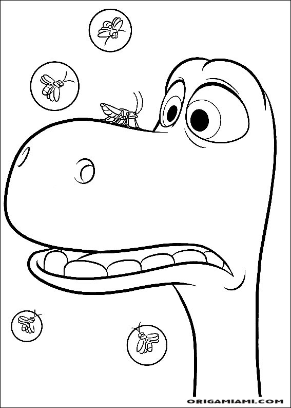 The Good Dinosaur coloring page (9)