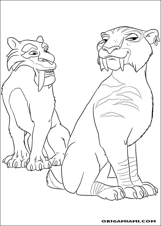 The ice age 4 coloring page (11)