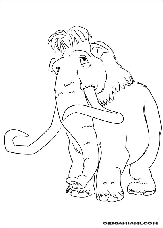 The ice age 4 coloring page (12)