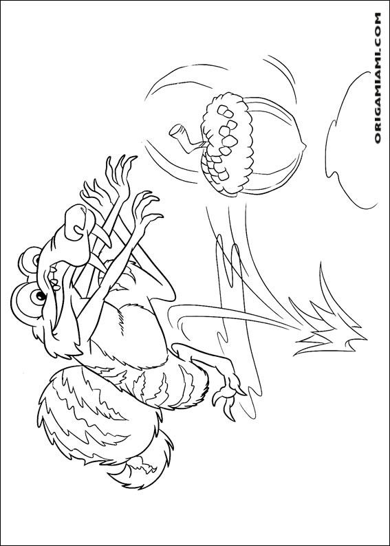 The ice age 4 coloring page (3)