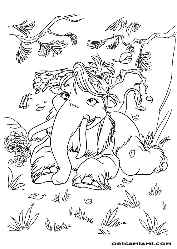 The ice age 4 coloring page (8)