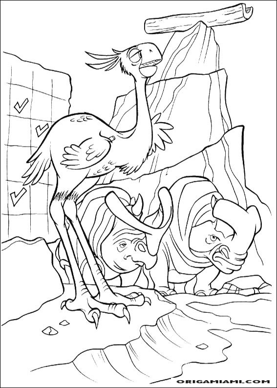 The ice age coloring page (13)