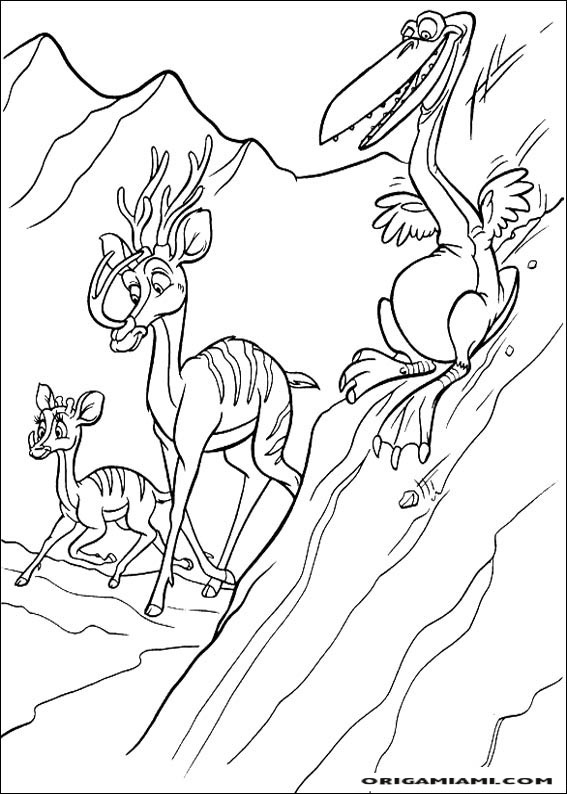 The ice age coloring page (17)