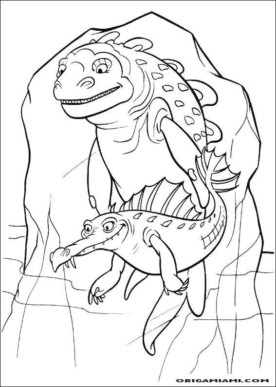 The ice age coloring page (19)