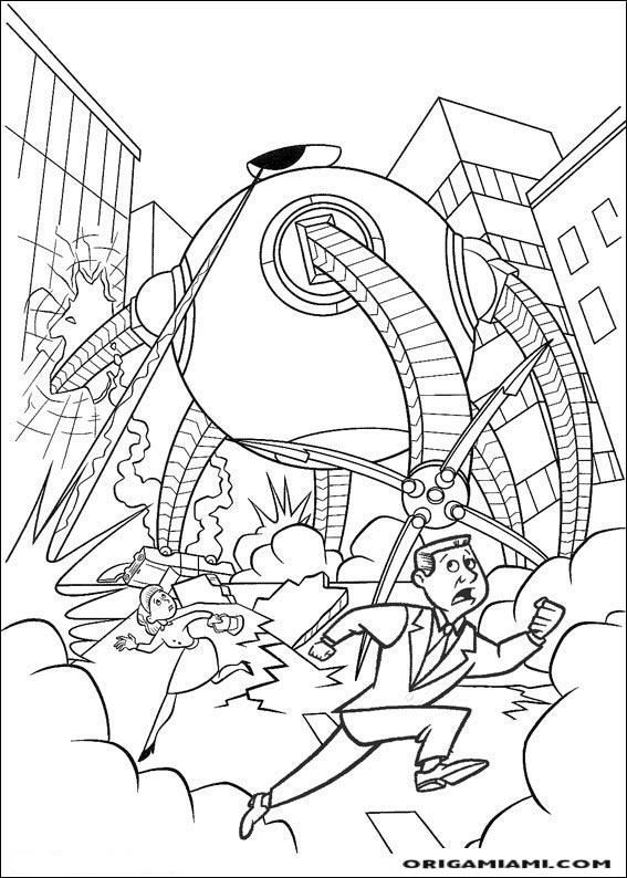 The incredibles coloring page (11)