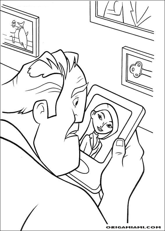 The incredibles coloring page (16)