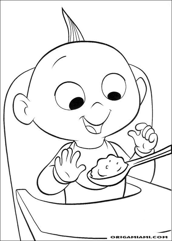 The incredibles coloring page (18)