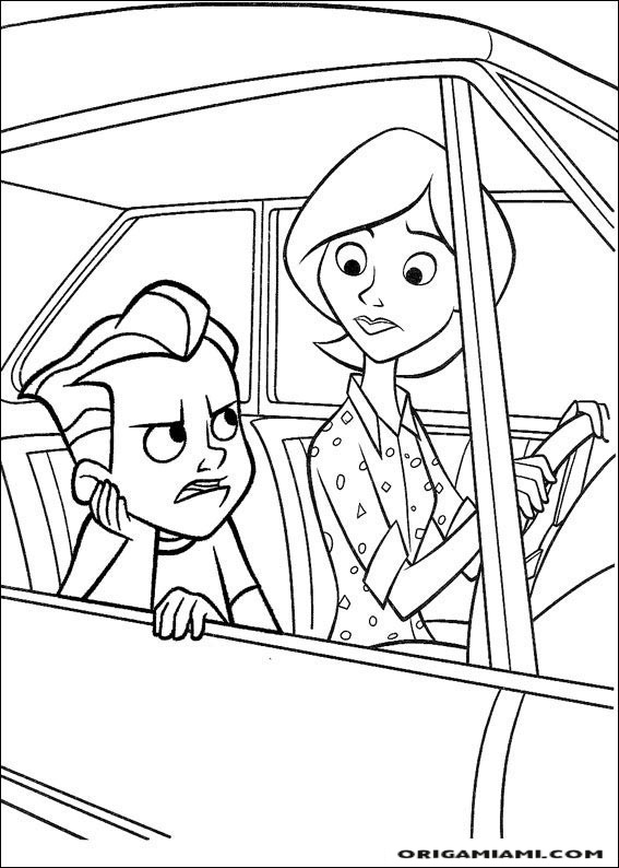 The incredibles coloring page (19)